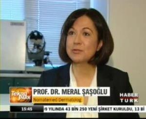 Prof. Dr. Meral Şaşoğlu, Haber Türk Televizyonu Teknopark programında nanoteknolojik Folixir\'in klasik ürünlere göre üstün ve farklı yanlarını anlattı.